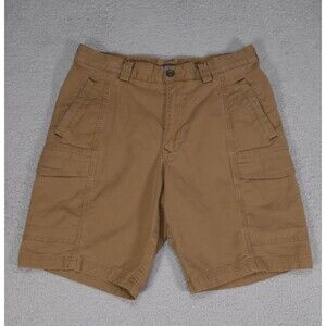 Tommy Bahama Men's 30 Cargo Flat Front Chino Shorts Brown 9" in